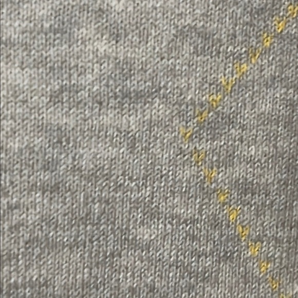 Zara Gray and Blue Argyle Sweater - Picture 7 of 8